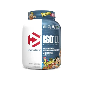 Proteina Iso 100 Dymatize Hidrolizada 3lbs Fruity Pebbles