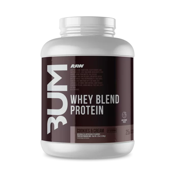 RAW CBUM WHEY 5 LBS Cookies & Cream