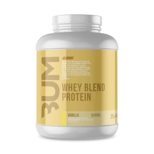 RAW CBUM WHEY 5 LBS Vainilla