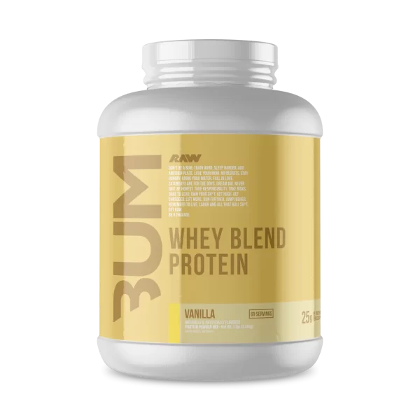 RAW CBUM WHEY 5 LBS Vainilla