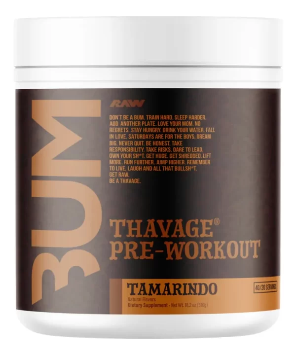 PRE WORKOUT CBUM THAVAGE TAMARINDO 40 SERV