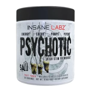 PRE WORKOUT INS SAW SERIES PSYCHOTIC FRUIT PUNCH 30 SERV