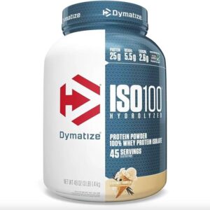 DYMATIZE ISO 100 3 LBS VAINILLLA GOURMET