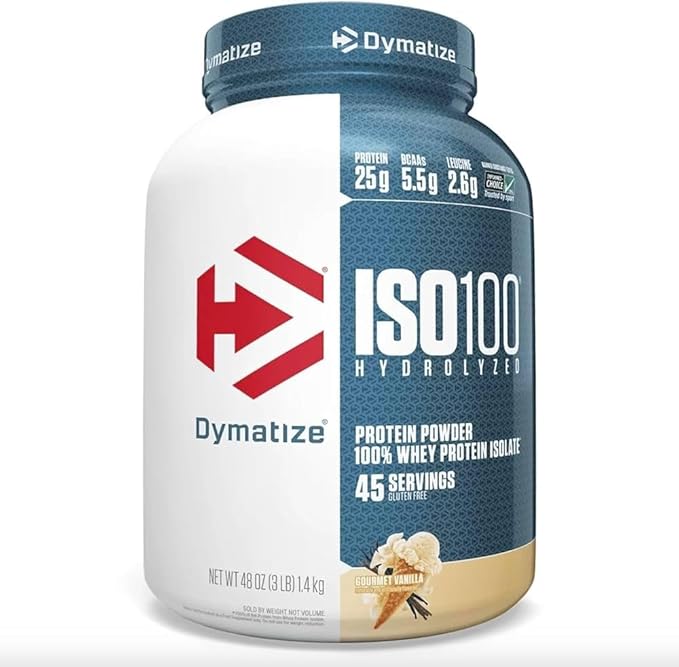 PROTEINA DYMATIZE ISO 100 3 LBS VAINILLLA GOURMET