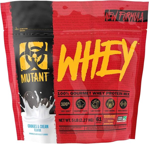 MUTANT WHEY COOKIES AND CREAM 5LBS