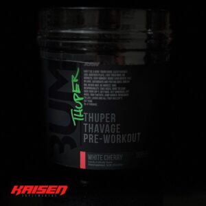 PRE WORKOUT THUPER THAVAGE CBUM 20/40 SERV WHITE CHERRY