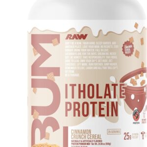 RAW Whey Isolate Protein Powder, Cinnamon Crunch 1.72 LBS